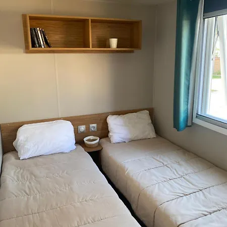 Lodge Mobilhome 8 Personnes Cosy Equipe Avec Vue Sur Bassin, Cap Ferret Lège-Cap-Ferret