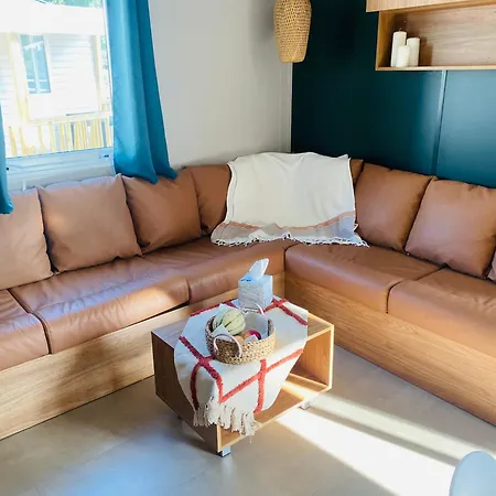 Mobilhome 8 Personnes Cosy Equipe Avec Vue Sur Bassin, Cap Ferret Lodge Lège-Cap-Ferret